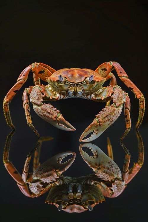 海鮮水產(chǎn)市場淡水兩棲螃蟹 攝影圖 下載至來源處